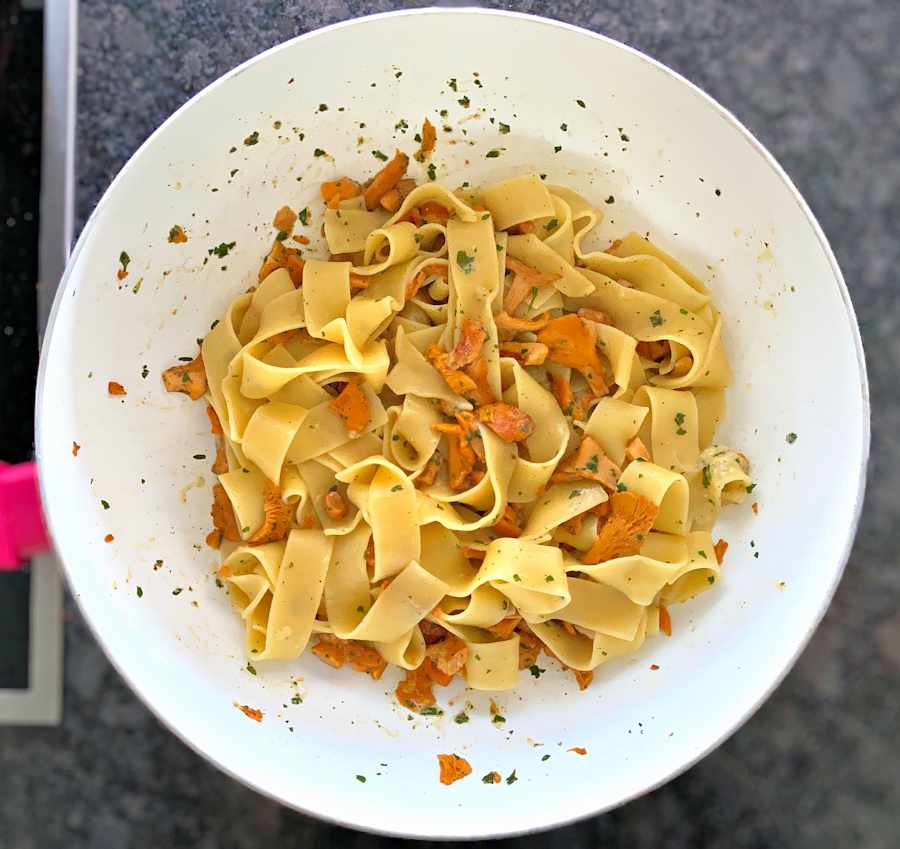 Pappardelle With Chanterelles Recipe Cuisine Fiend